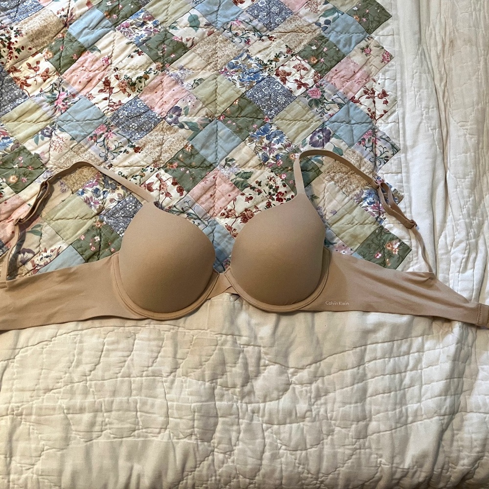 Calvin Klein beige bra, size 34 B
